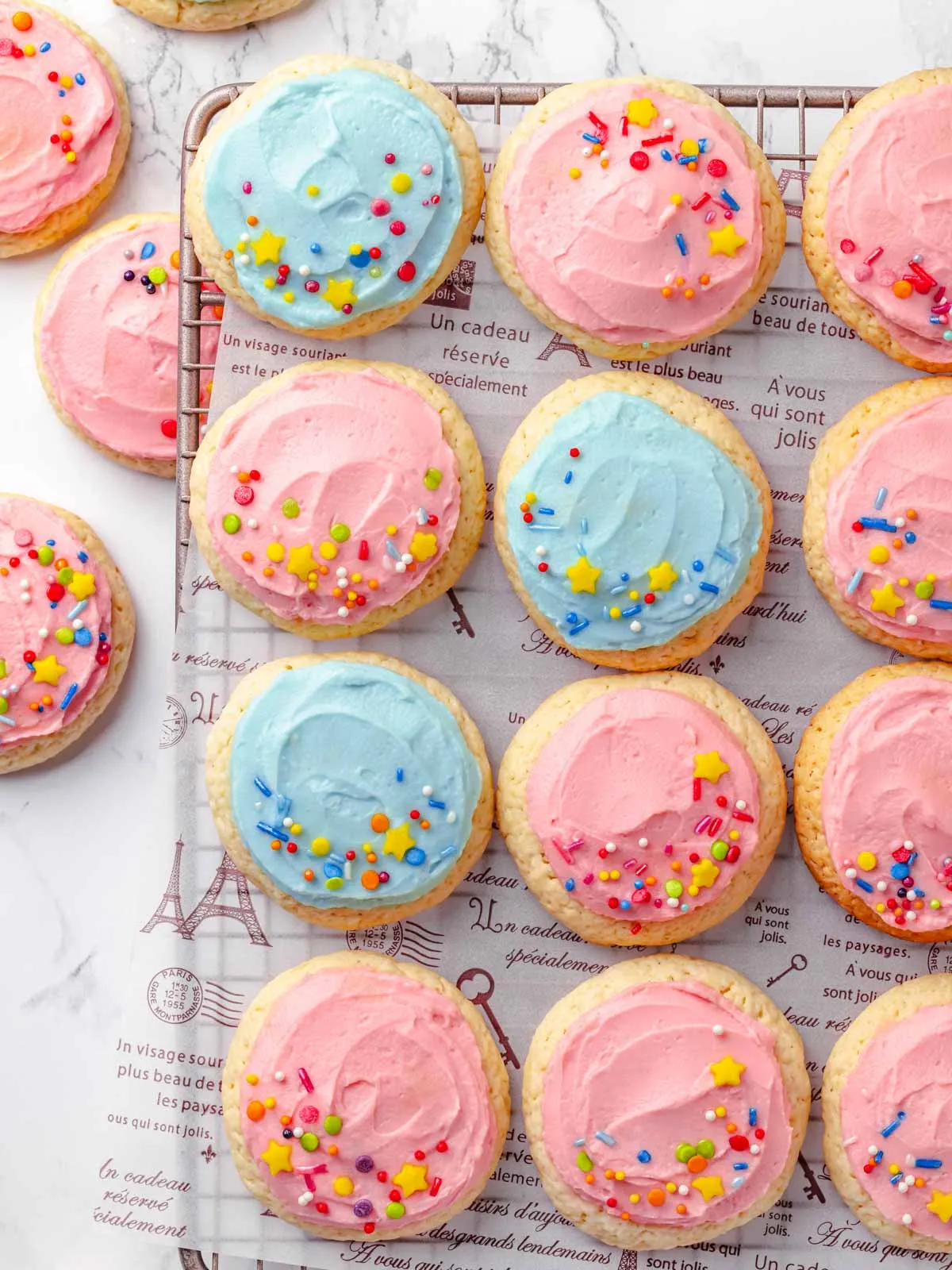 Frosted Sugar Cookies