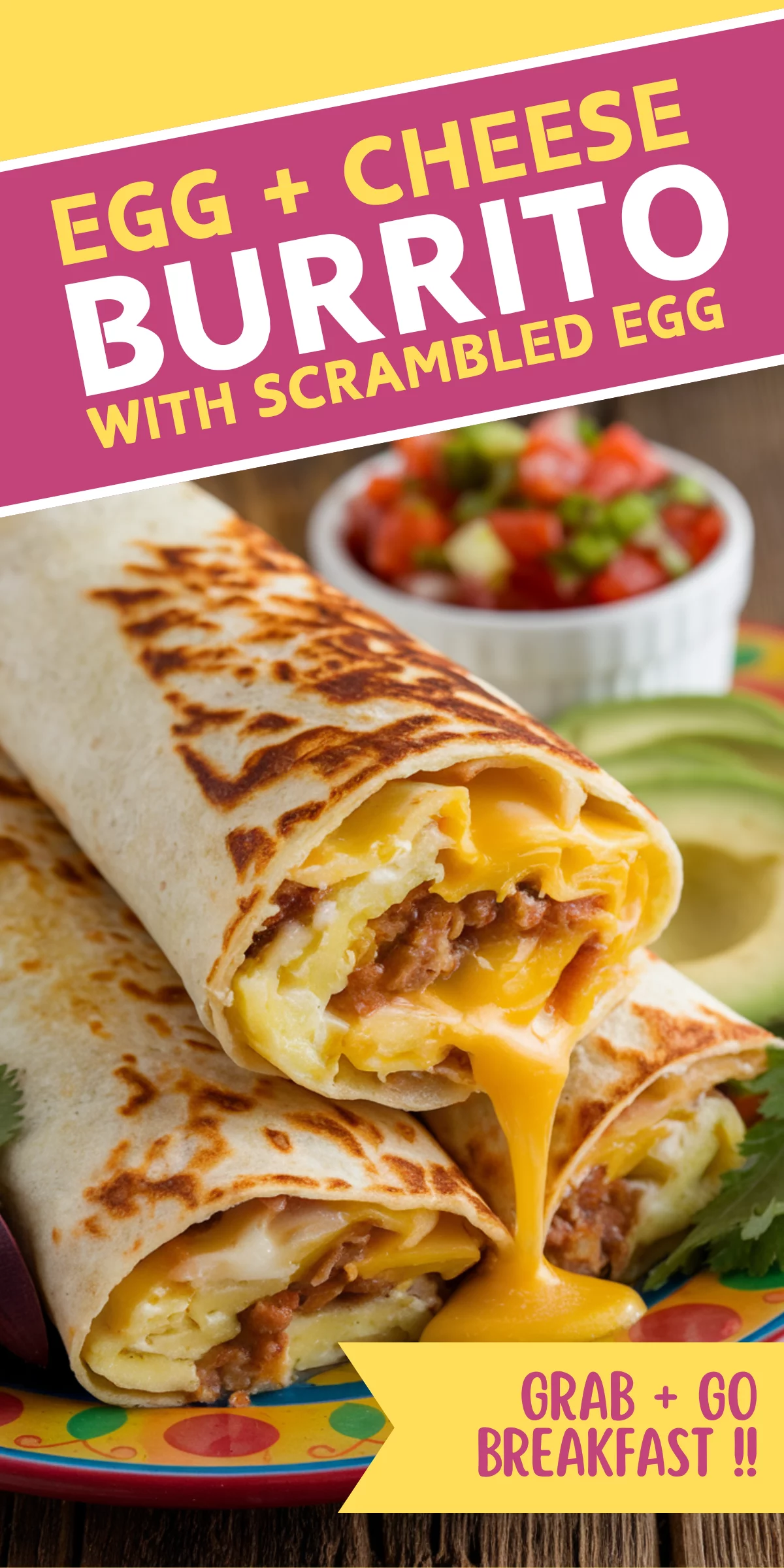 Fuel your morning with these cheesy potato and egg burritos! 🥔🍳 Perfect for busy mornings or a cozy weekend breakfast. Quick, hearty, and oh-so-tasty! 🌯❤️ #BreakfastIdeas #ComfortFood #MealPrep

