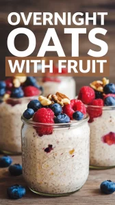 18 Fruity Overnight Oats Recipes for Easy, Yummy Mornings 🍓🥄 Make busy mornings stress-free with these delicious, healthy overnight oats recipes. Perfect to prep ahead and grab on the go! 🫙✨