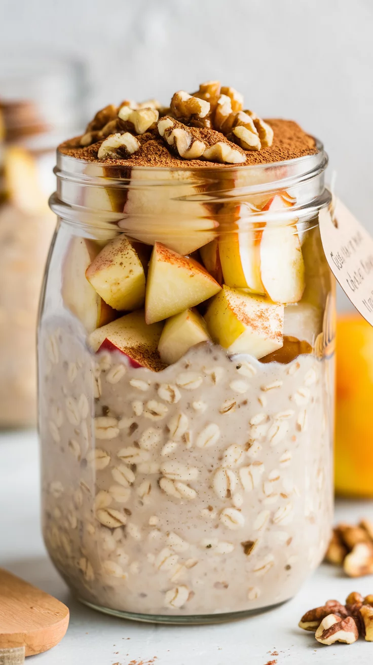 Master overnight oats with these easy tips and delicious topping ideas. 🥣 Breakfast prep has never been simpler! #MealPrep #BreakfastIdeas