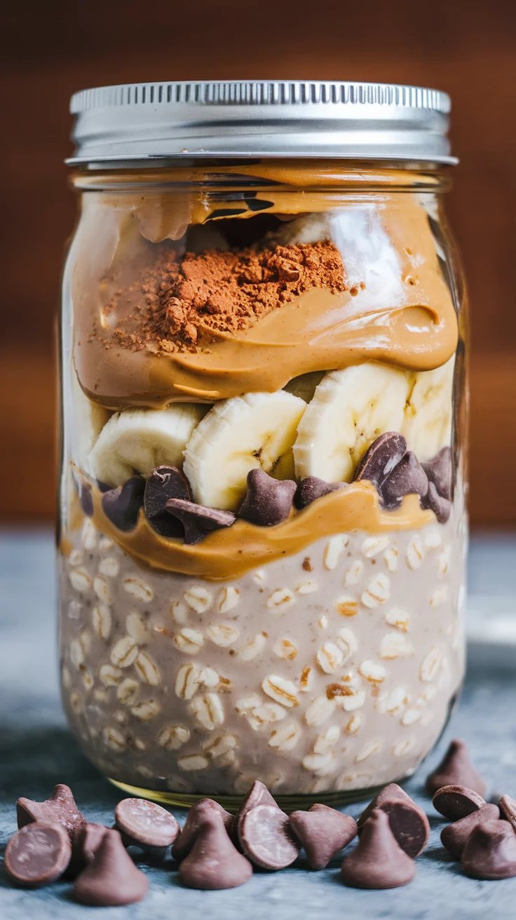 Save time and eat well with overnight oats! 🥄✨ The ultimate guide for busy mornings and delicious starts. #QuickBreakfast #HealthyEating