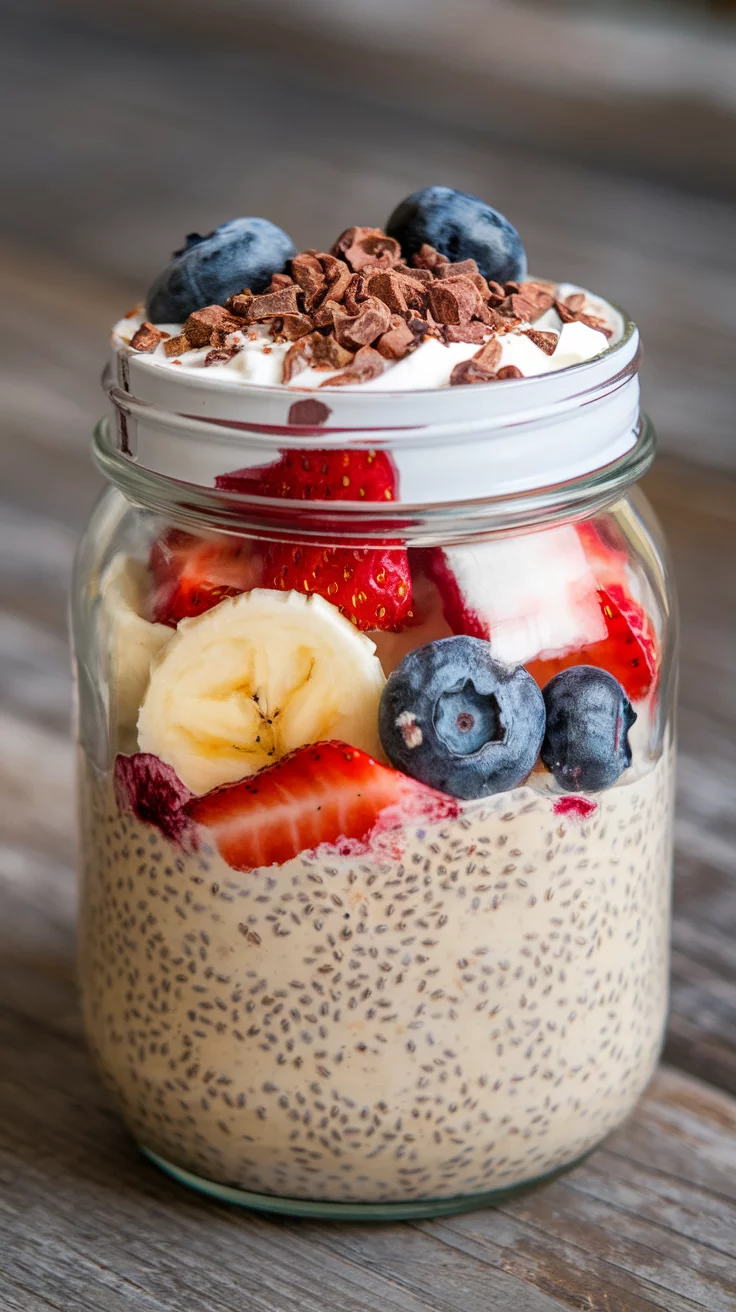 New to overnight oats? 🥄 Start here! From the perfect base recipe to flavor combos, this guide has it all. #EasyBreakfast #OvernightOats