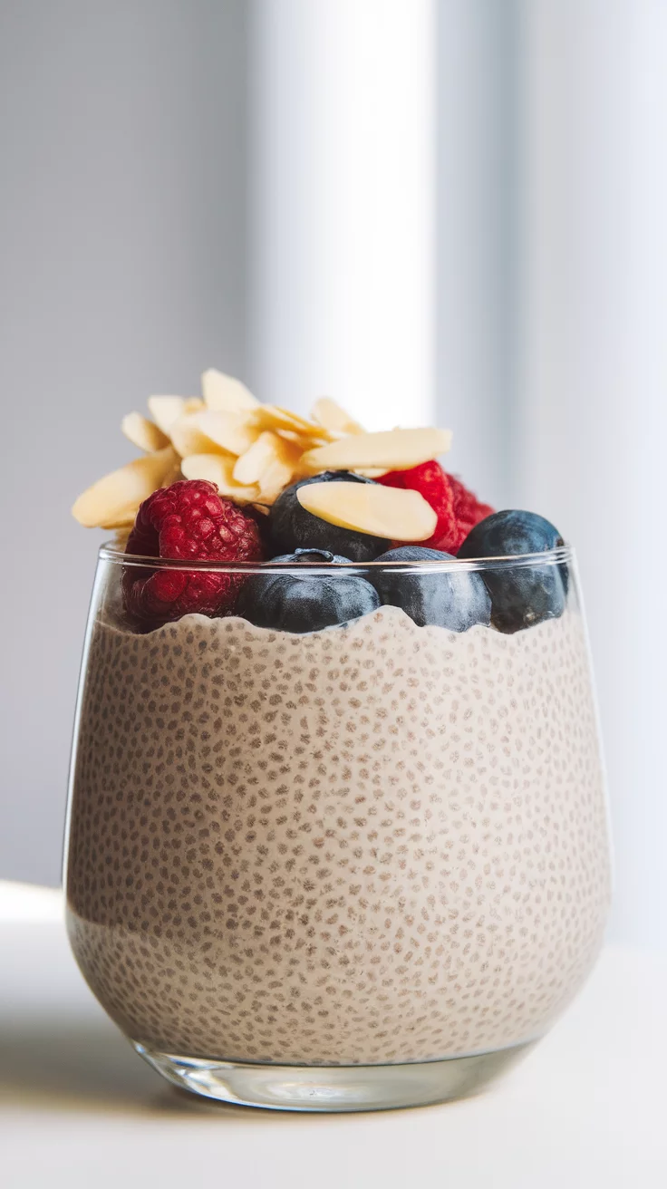 Chia seed pudding is a simple yet delightful breakfast option that combines creamy textures with a hint of nuttiness. This dish is not only easy to prepare but also packed with nutrients, making it a great start to your day.