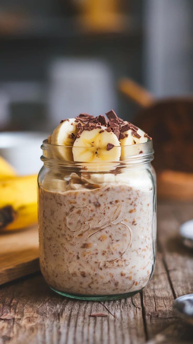 Chocolate Banana Overnight Oats are a delightful way to start your morning. With creamy oats, sweet bananas, and a hint of chocolate, it’s a tasty treat you can prepare in just minutes. Check out this easy recipe to whip up a jar tonight and enjoy a delicious breakfast tomorrow!