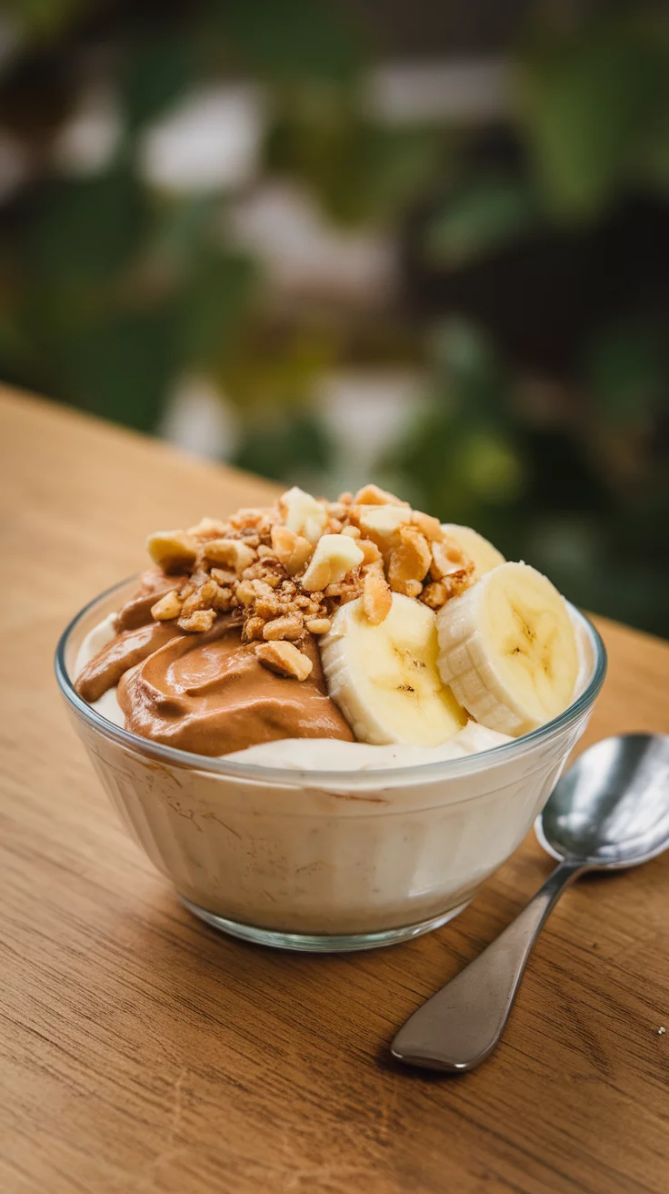 This Peanut Butter Banana Delight is a creamy and satisfying breakfast that combines the rich flavors of peanut butter with the natural sweetness of bananas. It’s perfect for those busy mornings when you need something quick and delicious. The combination of creamy yogurt, sliced bananas, and crunchy toppings makes every bite enjoyable.