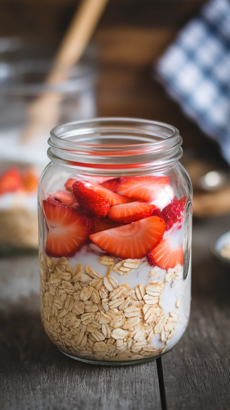 Strawberry Protein Overnight Oats are a tasty way to kickstart your day. Layering fresh strawberries with oats and yogurt gives you a delightful combination of flavors and nutrients. Check out this easy recipe for a satisfying breakfast you can prep the night before: Strawberry Protein Overnight Oats Recipe.