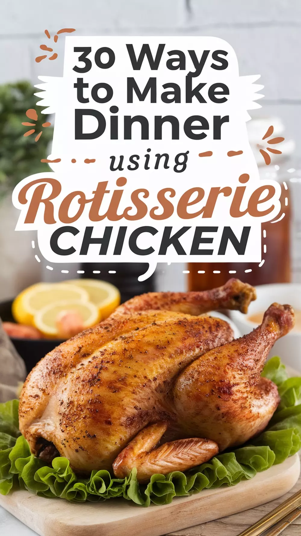 Simplify your weeknight meals with these creative and delicious recipes featuring rotisserie chicken! From casseroles to soups and salads, these easy ideas make dinner a breeze. 🥗🔥