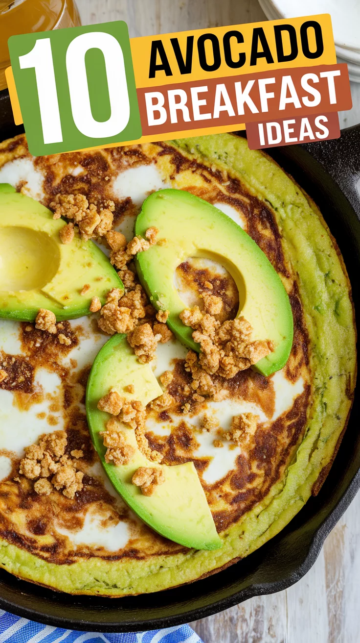 🍞 10 Easy Avocado Breakfast Recipes 🥑 Level up your mornings with these avocado-inspired breakfasts! Perfect for busy weekdays or cozy brunch vibes. 🥚💚 #AvocadoLovers #EasyBreakfast #MorningEats