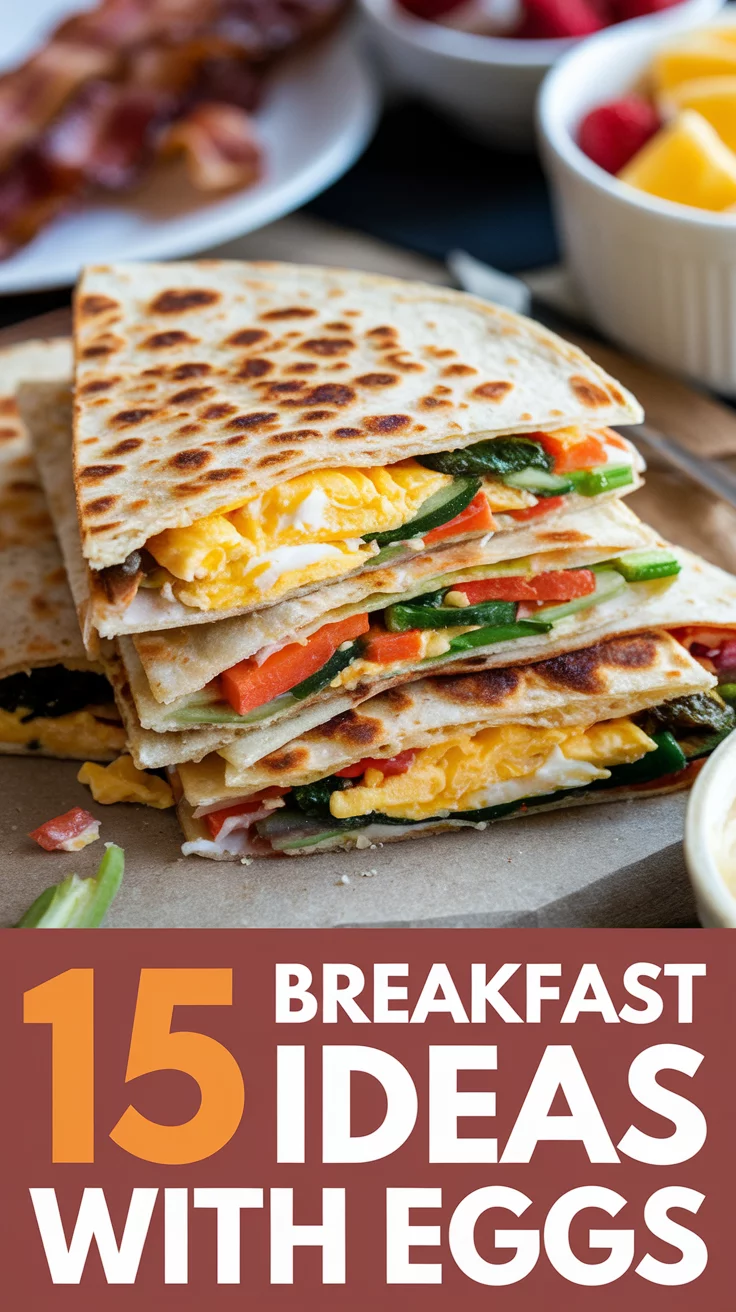 Yummy Breakfast Recipes with Eggs That Are Actually Easy 🥯🍳 No stress, just flavor! These easy breakfast ideas with eggs are perfect for busy mornings and lazy weekends. ❤️🧀