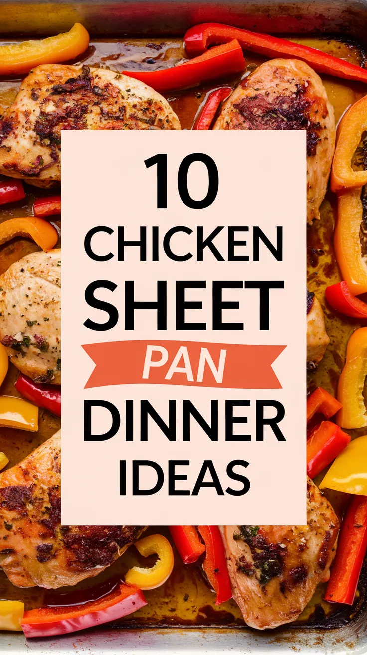 Busy nights call for effortless meals! These simple and flavorful chicken sheet pan recipes come together fast with minimal prep and cleanup—perfect for stress-free dinners. 🥦🔥 #SheetPanMeals #EasyDinners #ChickenRecipes #OnePanCooking #WeeknightMeals