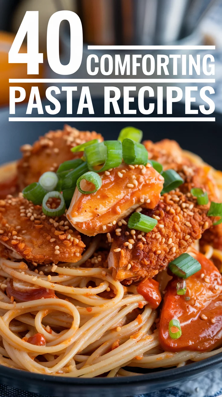 🔥🍝 The Ultimate List: 40 Pasta Recipes to Try Tonight 🥕✨
Get inspired with 40 pasta recipes that range from light and fresh to rich and indulgent. Perfect for busy nights or cozy weekends! 🍋🧄 #PastaNight #EasyDinners #PastaLovers #ComfortFood #DinnerIdeas