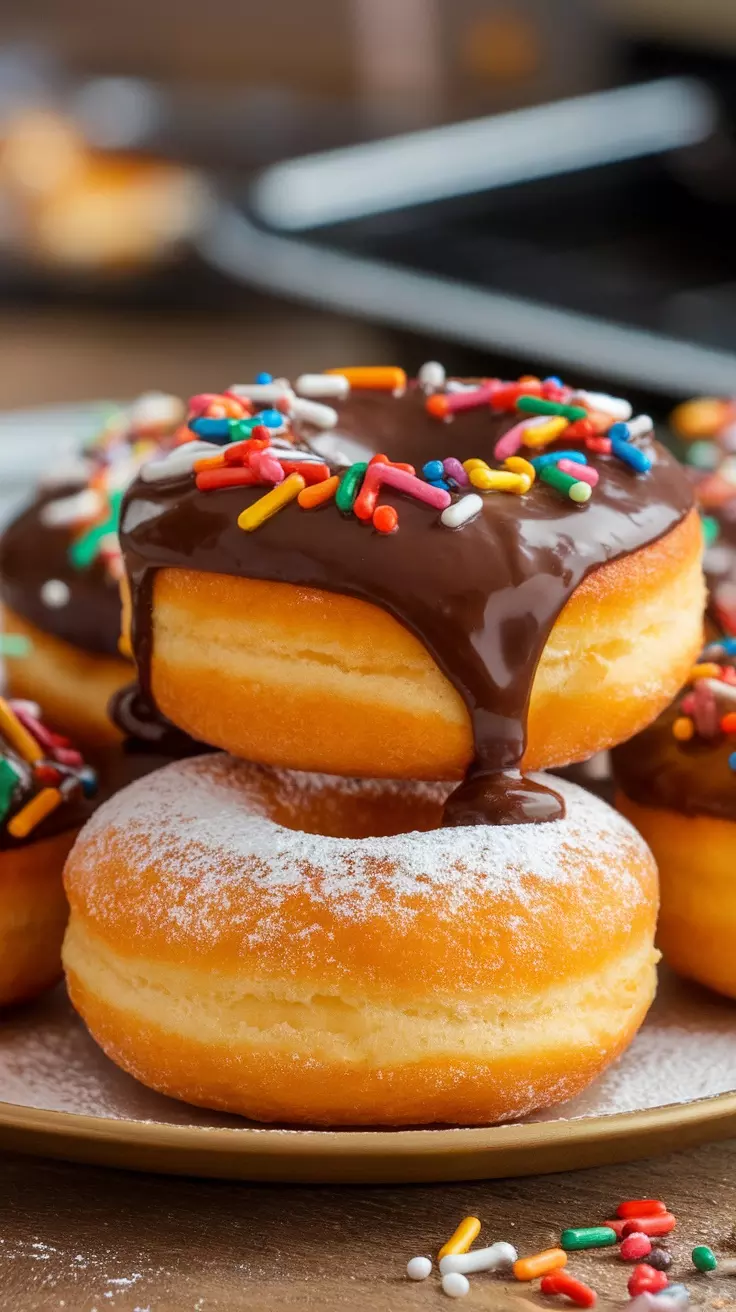 Making donuts in an air fryer is a total game changer! They come out soft and fluffy with just the right amount of sweetness. Check out this easy recipe for air fryer donuts that you can customize with your favorite toppings!