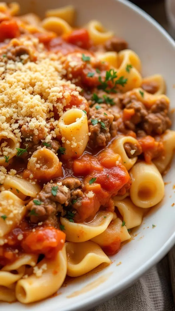 Amish Country Casserole is a comforting meal that brings warmth to your table. This dish combines pasta, ground beef, and a rich tomato sauce for a hearty flavor. Check out the full recipe for this simple yet satisfying dish here!