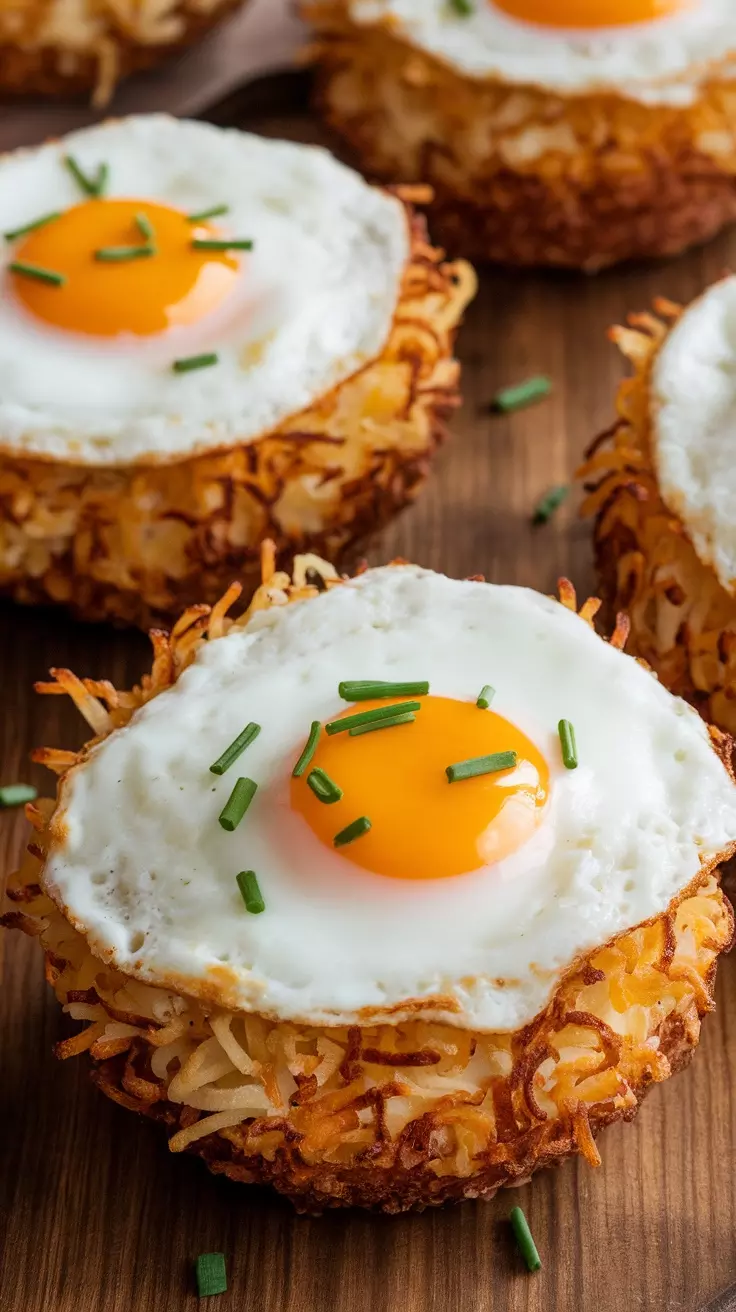 Baked eggs in cheesy hash brown bowls are a fun way to start your day. These tasty little cups are packed with flavor and are super easy to make. Check out the full recipe for baked eggs in cheesy hash brown bowls and impress your family with this delicious breakfast idea.