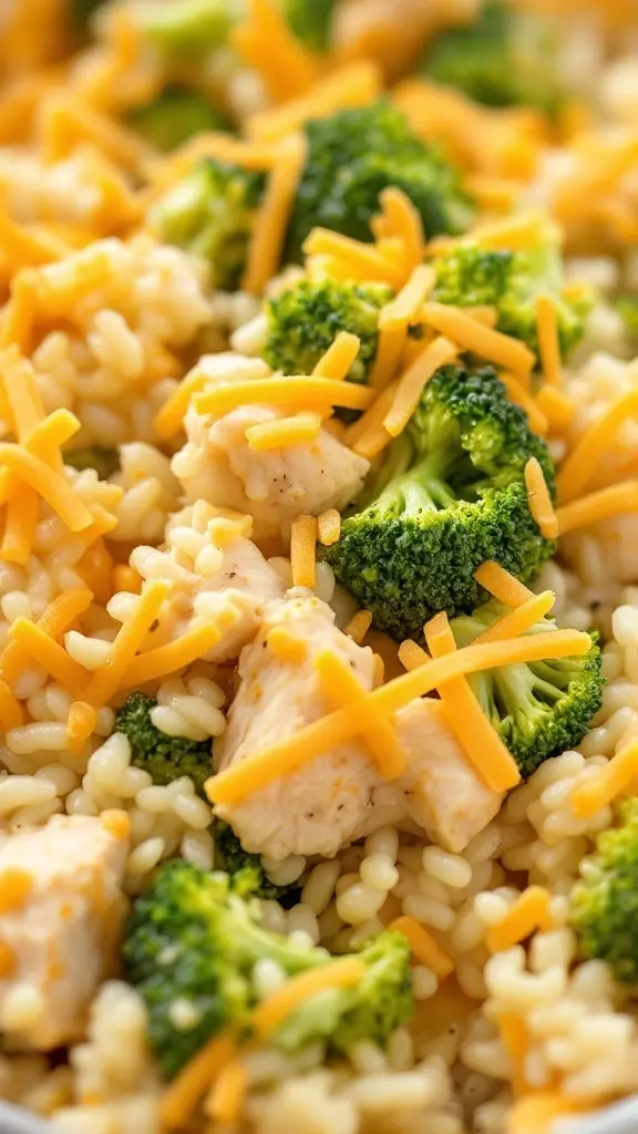 This Chicken Broccoli Rice Casserole is a comforting classic that's perfect for busy weeknights. With tender chicken, fresh broccoli, and creamy cheese, it brings everyone together at the dinner table. Check out this delicious recipe here!