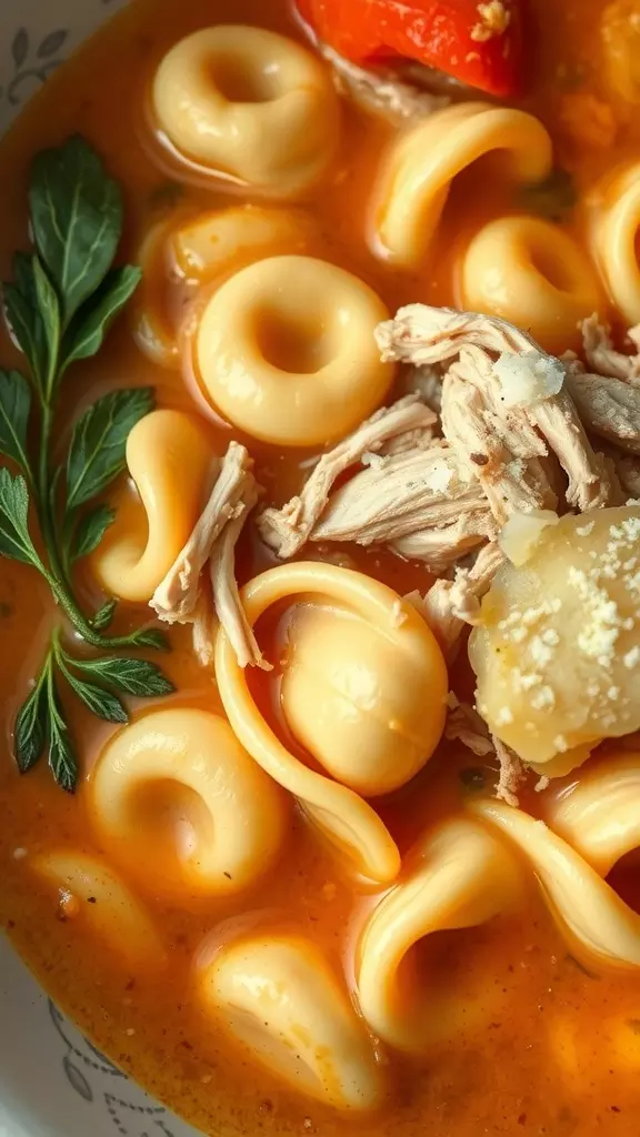 Chicken tortellini soup is a hearty dish that's perfect for any day. With tender chicken, flavorful broth, and soft tortellini, it warms you right up. Check out this amazing recipe for chicken tortellini soup to make your kitchen smell fantastic!