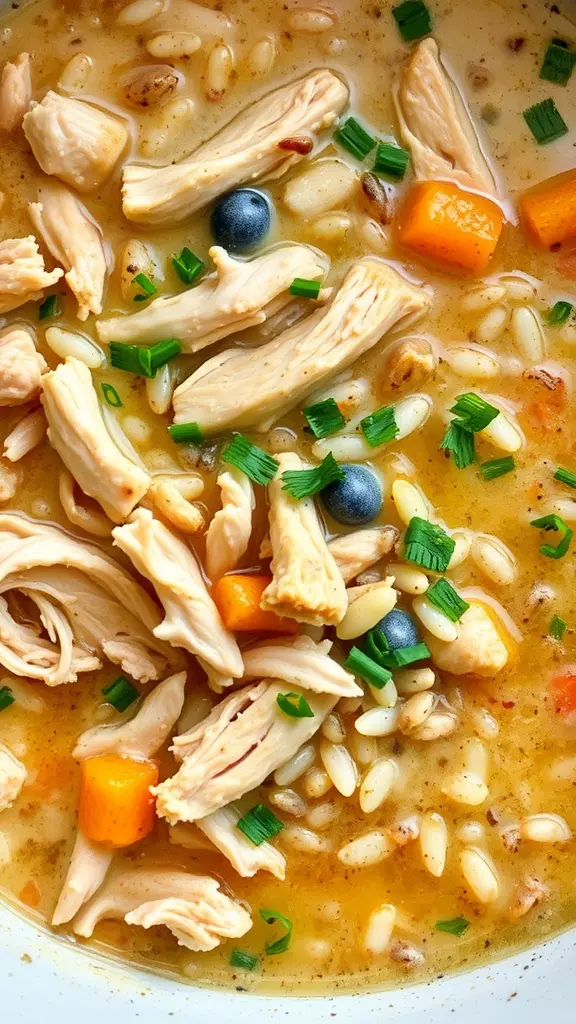 Chicken Wild Rice Soup is a cozy dish that's perfect for chilly days. The tender chicken, hearty wild rice, and fresh veggies come together for a comforting bowl of goodness. You can find the full recipe for this delicious soup here!