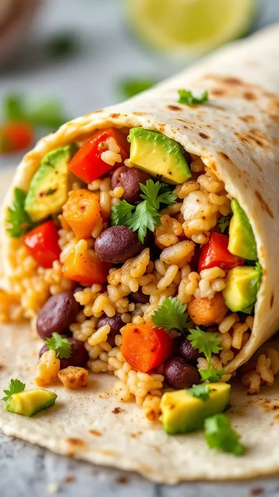 This Chipotle Veggie Burrito is a perfect blend of fresh veggies and hearty grains. Packed with black beans, rice, and colorful peppers, it’s both filling and tasty. Wrap it up for a quick meal that satisfies every time!