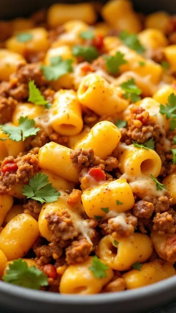 If you're looking for a quick and tasty meal, try this Easy Skillet Taco Gnocchi. With tender gnocchi, seasoned ground beef, and melted cheese, it’s a crowd-pleaser. Check out the full recipe here for a fun weeknight dinner!