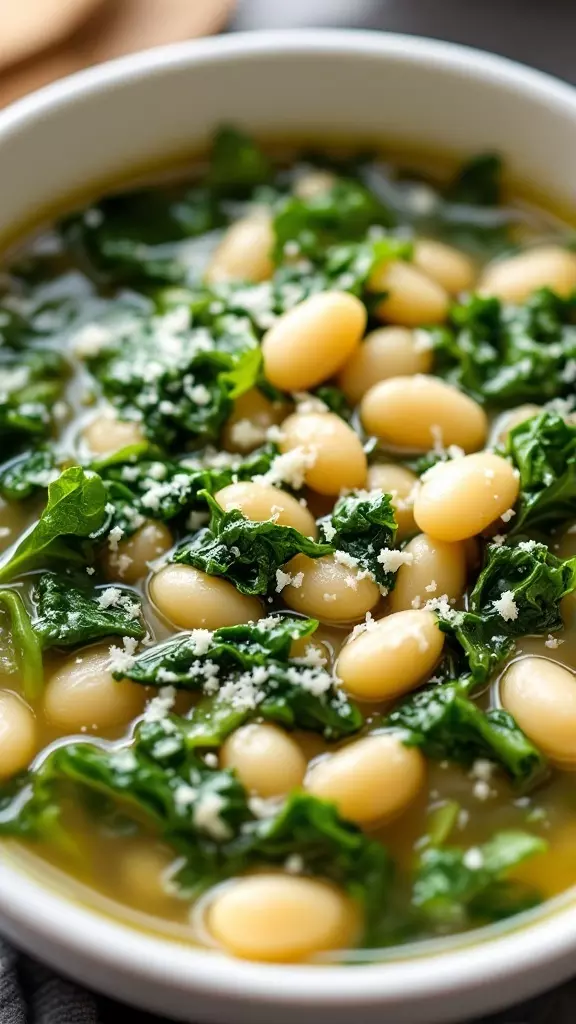 Warm up with a delicious bowl of escarole and white bean soup! This simple recipe is packed with healthy greens and creamy beans, making it a perfect choice for any day. Check out the full recipe here for a cozy meal that’s easy to whip up!