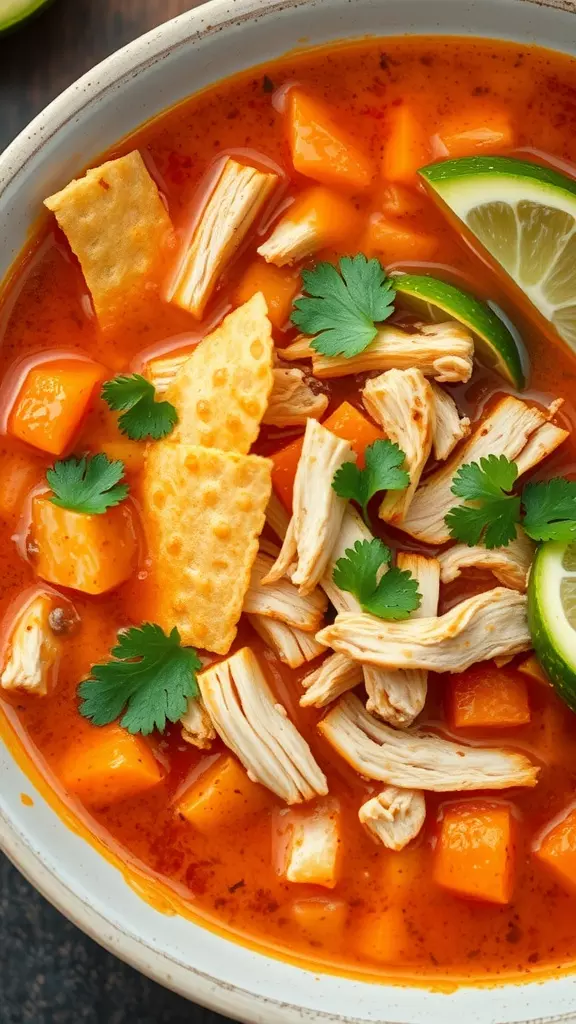 This Instant Pot Chicken Tortilla Soup is a quick and tasty meal for busy nights. With tender chicken, zesty flavors, and a hint of spice, it’s sure to please everyone at the table. Check out this delicious recipe here for a comforting bowl of goodness!