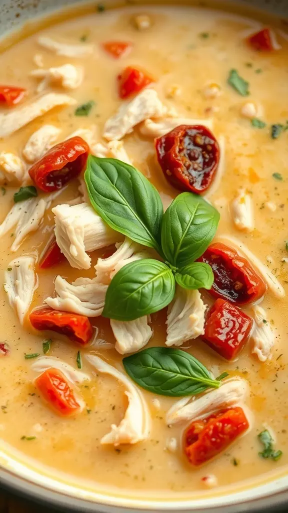 If you're looking for a cozy meal that warms your heart, try this Marry Me Chicken Soup. It's a delightful blend of tender chicken, sun-dried tomatoes, and fresh basil that creates a dish full of flavor. Check out the full recipe here for a comforting dinner idea!