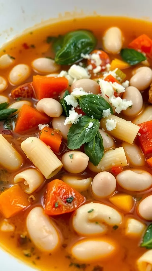 Minestrone Milanese is a hearty soup filled with fresh veggies and pasta that warms the soul. The mix of flavors and textures makes every spoonful delightful. You can find a great recipe for this comforting dish here!