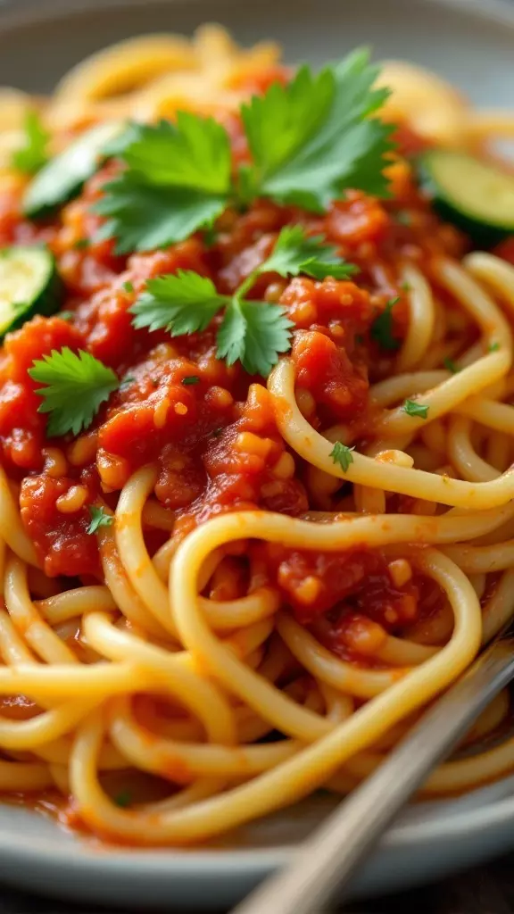 This one-pot vegetarian spaghetti is a true time-saver. With just a few simple ingredients, you can whip up a flavorful meal that’s perfect for busy nights. Check out this amazing recipe for One-Pot Vegetarian Spaghetti that brings comfort and joy to your table.