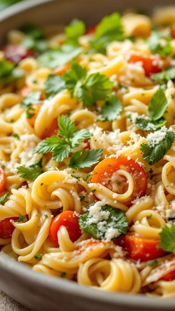 One-pot veggie pasta is a simple and tasty meal that packs a punch of flavor. You can throw in your favorite veggies and let everything cook together for a quick dinner. Check out this easy recipe for one-pot veggie pasta that makes clean-up a breeze!