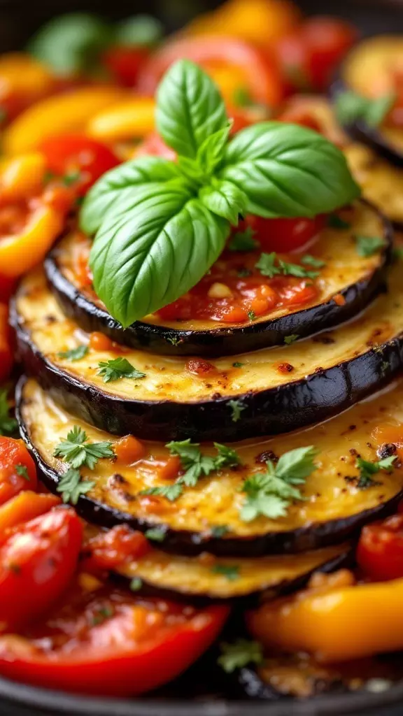 Ratatouille is a colorful and hearty dish that celebrates fresh vegetables. Layered eggplant, tomatoes, and bell peppers come together beautifully with aromatic herbs. For a delightful recipe, check out this version that makes cooking simple and satisfying.