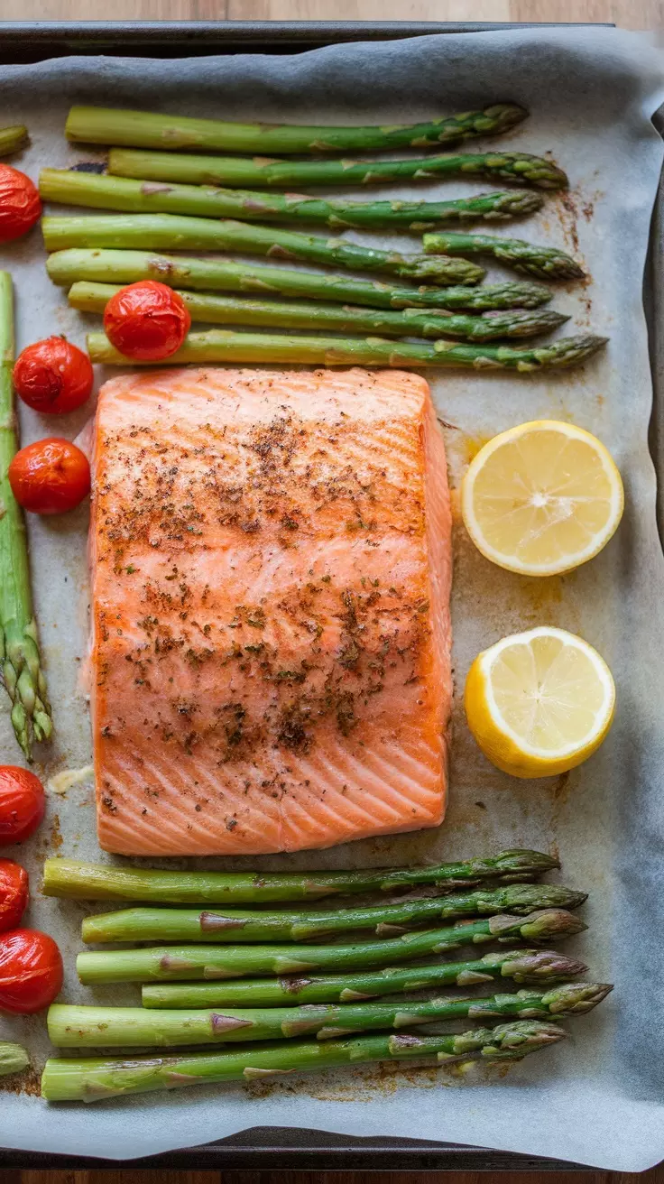 Sheet pan baked salmon is a quick and delicious dinner option perfect for busy moms. The salmon comes out flaky and tender, while the accompanying vegetables soak up all the delightful flavors. This dish is not only simple to make but also packs a nutritious punch, making it a family favorite.