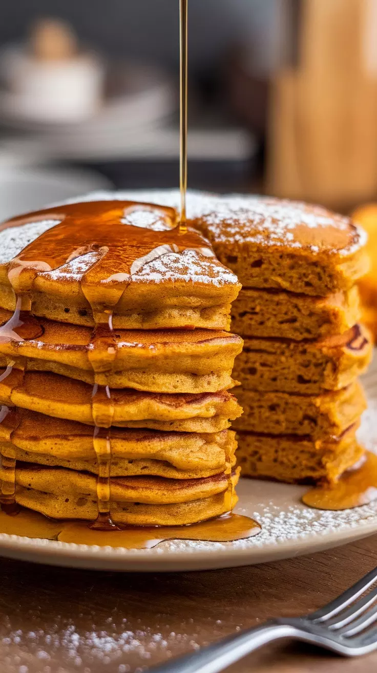 Sourdough pumpkin pancakes are a delightful and easy breakfast option. They’re fluffy, flavorful, and perfect for a cozy morning at home. Check out this simple recipe to whip up a stack that everyone will love!