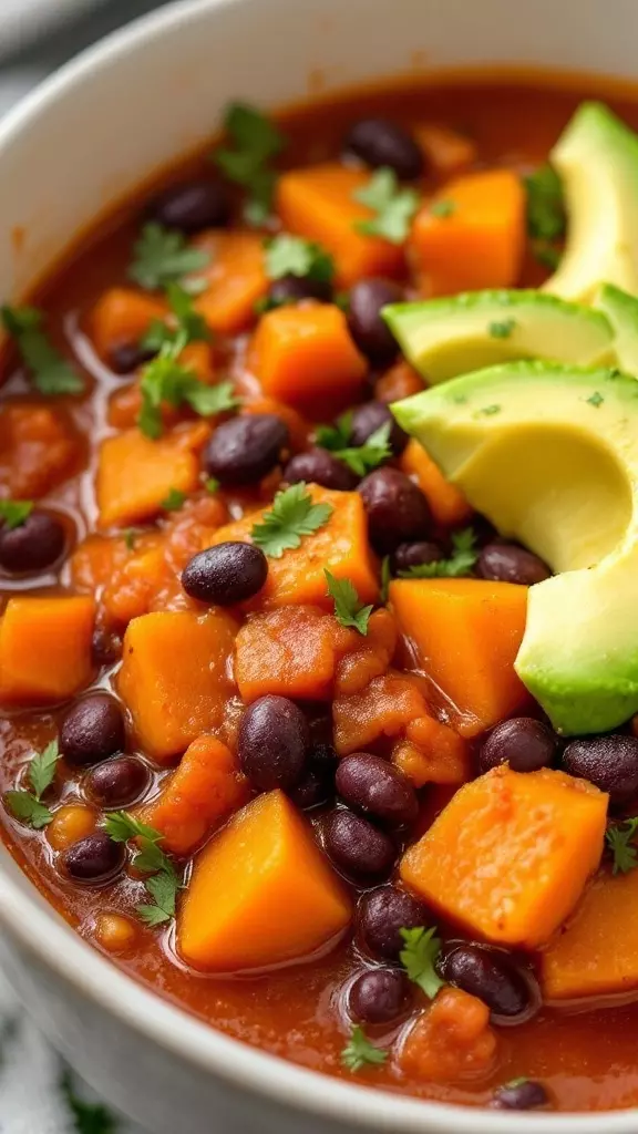 This Sweet Potato Black Bean Chili is a cozy and filling dish perfect for any day. The combination of sweet potatoes and black beans creates a hearty meal that’s packed with flavor. Check out the full recipe at this link and enjoy a bowl of warmth!