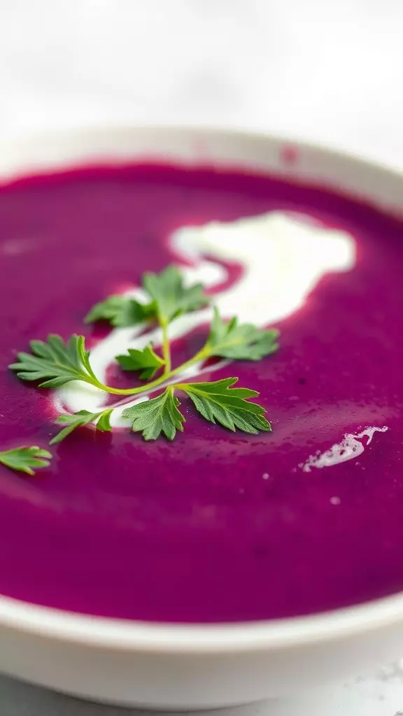 This sweet purple soup is a fun twist on traditional recipes. It combines vibrant ingredients for a delicious and healthy meal. Check out the full recipe for Sweet Purple Soup and impress your friends at your next dinner party!