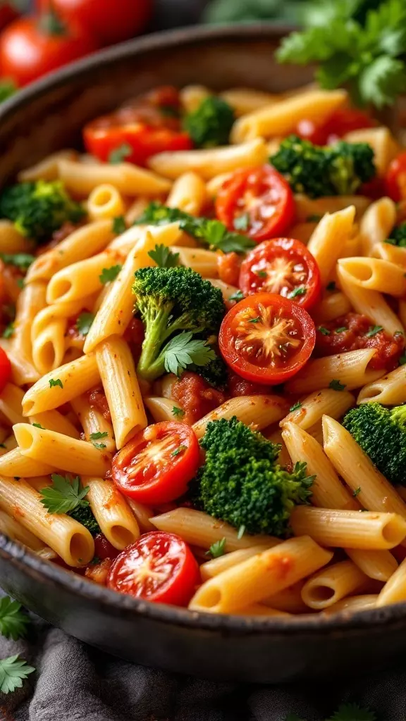 This Sweet Tomato Broccoli Rabe Baked Penne is a fantastic dish for any pasta lover. It's packed with fresh ingredients that bring out vibrant flavors, making it a real crowd-pleaser. Check out the full recipe here for a delightful cooking experience!