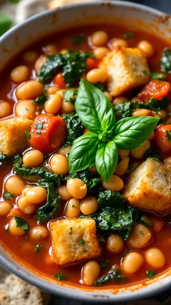 Tuscan Ribollita Soup is a warm and hearty dish that brings comfort on chilly days. With its mix of beans, kale, and tomatoes, it’s not only filling but also packed with flavor. Try this simple recipe to enjoy a bowl of goodness that celebrates rustic Italian cuisine by visiting this link!