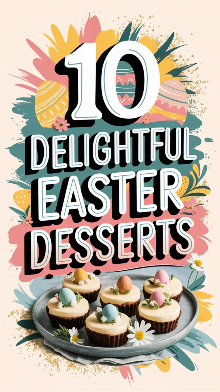 🐰🍰 10 Delightful Easter Desserts to Share with Family
Celebrate Easter with these sweet and festive desserts! From fluffy cakes to pastel-colored treats, these recipes are perfect for bringing family together around the dessert table. 🌸✨ #EasterDesserts #SpringBaking #SweetTreats #HolidayBaking #FamilyFavorites