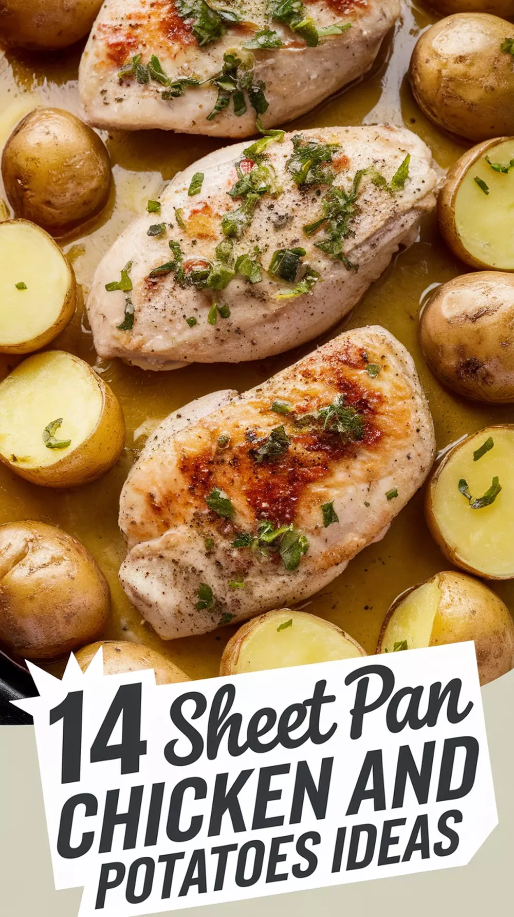 🍽️✨ 14 Sheet Pan Chicken & Potatoes Recipes That Practically Cook Themselves Busy nights call for simple, satisfying meals! These one-pan chicken and potato recipes are flavorful, filling, and incredibly easy to make—perfect for stress-free dinners. 🍗🥦 #QuickDinners #OnePanMeals #SheetPanCooking #SimpleMeals #FlavorfulEats