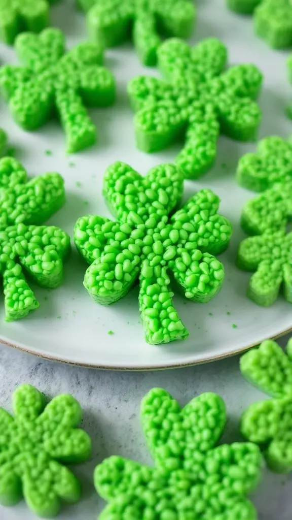 Green Rice Krispie Treats are a fun and festive twist on a classic favorite. These treats are chewy, crunchy, and irresistibly sweet, making them a hit with kids and adults alike. Perfect for St. Patrick's Day, they bring a splash of color and a sprinkle of joy to any celebration.