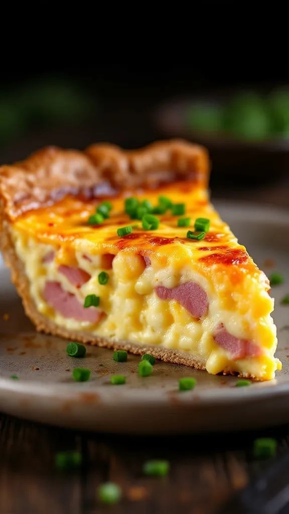 Got leftover ham and don’t know what to do with it? Turn it into a rich, cheesy, and ridiculously easy quiche! This Leftover Ham and Cheese Quiche is perfect for breakfast, brunch, or even a light dinner. With a flaky crust, a creamy egg filling, and plenty of melty cheese, it’s a guaranteed crowd-pleaser—and you can even make it ahead of time!