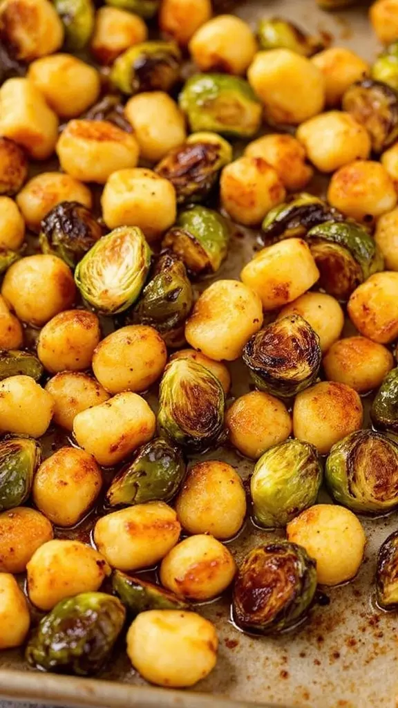 This Maple Dijon Gnocchi with Brussels sprouts is a real treat for busy weeknights. Simply toss gnocchi and Brussels sprouts in a sweet and tangy maple Dijon sauce before roasting them to perfection. You’ll love how quick and easy this dish is, making it a go-to for your dinner routine!