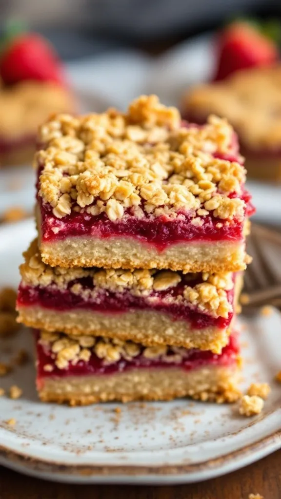 If you love buttery crumble topping and juicy strawberries, these Strawberry Crumble Bars are the perfect treat! They have a buttery shortbread crust, a sweet and tangy strawberry filling, and a golden crumbly topping—all in one easy-to-make bar.