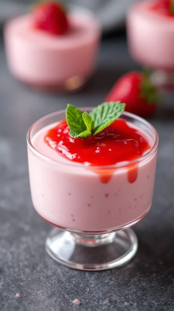 If you love light, creamy desserts, this Strawberry Panna Cotta is a must-try! This classic Italian dessert is made with sweetened cream, fresh strawberry puree, and a hint of vanilla, resulting in a smooth, melt-in-your-mouth texture that’s both elegant and easy to make.