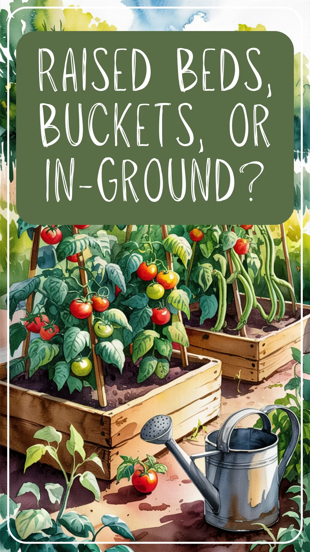 Not sure where to plant your canning garden? This beginner-friendly guide compares raised beds, container gardening, and in-ground planting so you can grow food with confidence—no matter your space or budget. #CanningGarden #HomesteadGarden #RaisedBeds #ContainerGardening #GrowYourOwnFood
