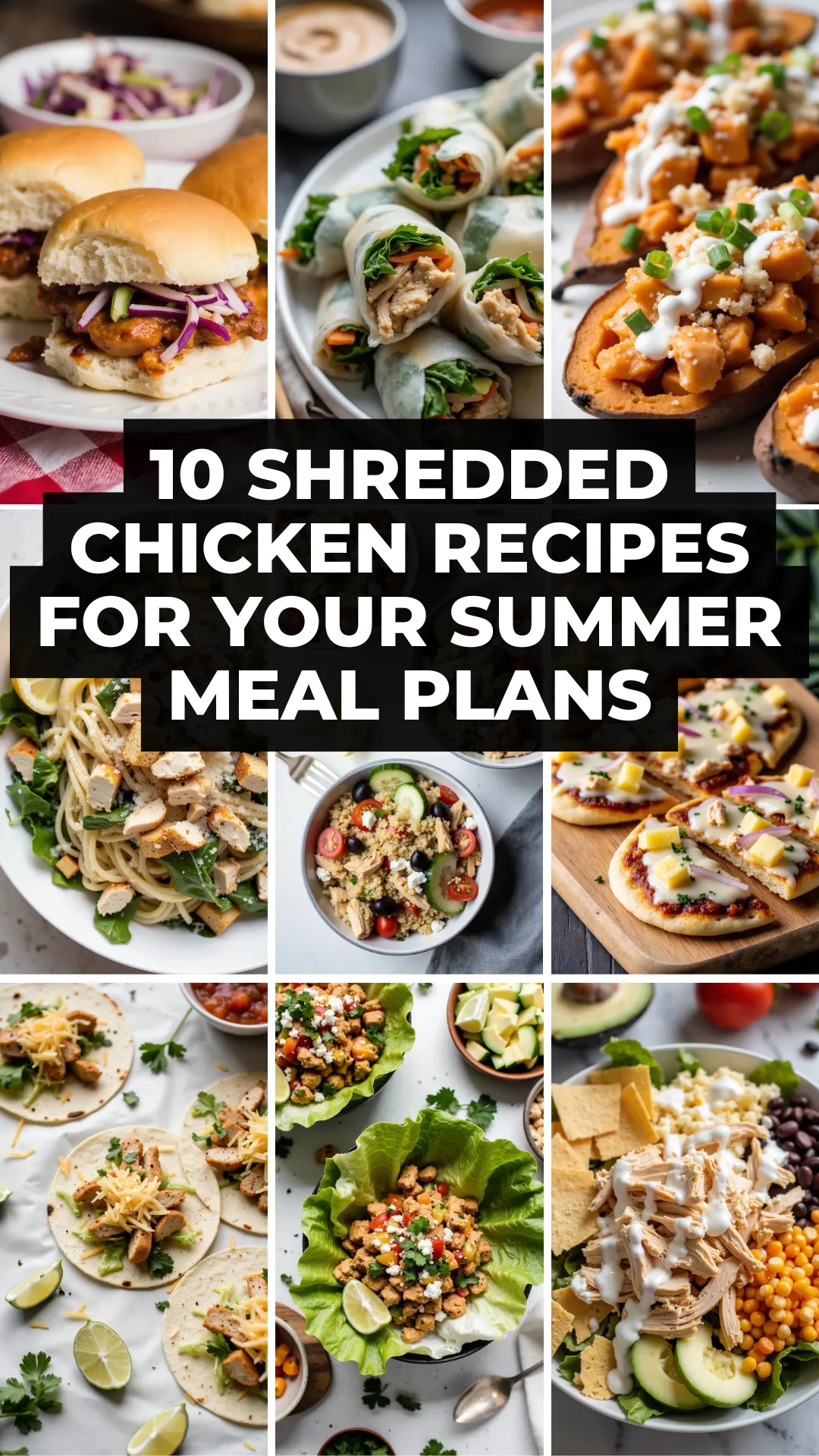 Busy summer nights call for easy, no-stress meals — and these 10 shredded chicken recipes are the answer! From BBQ sliders to cool lettuce wraps, these dinners are fast, fresh, and totally kid-approved. Use leftover or rotisserie chicken to whip up meals in 30 minutes or less, with pantry staples and zero oven drama. Perfect for busy moms juggling camp drop-offs, pool days, and everything in between!