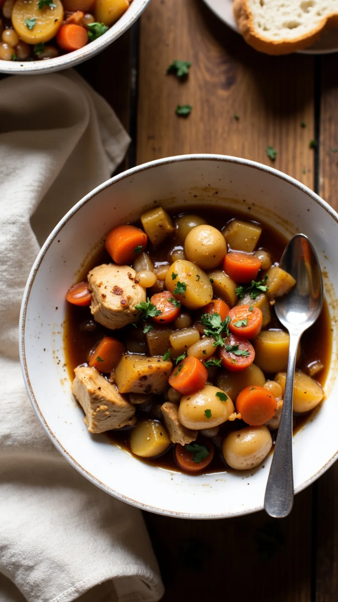 Looking for frugal meals that still feel a little fancy? This crockpot balsamic chicken casserole uses pantry basics and fresh veggies to create a hearty, flavorful dinner that tastes like it came from a bistro—not your budget kitchen.