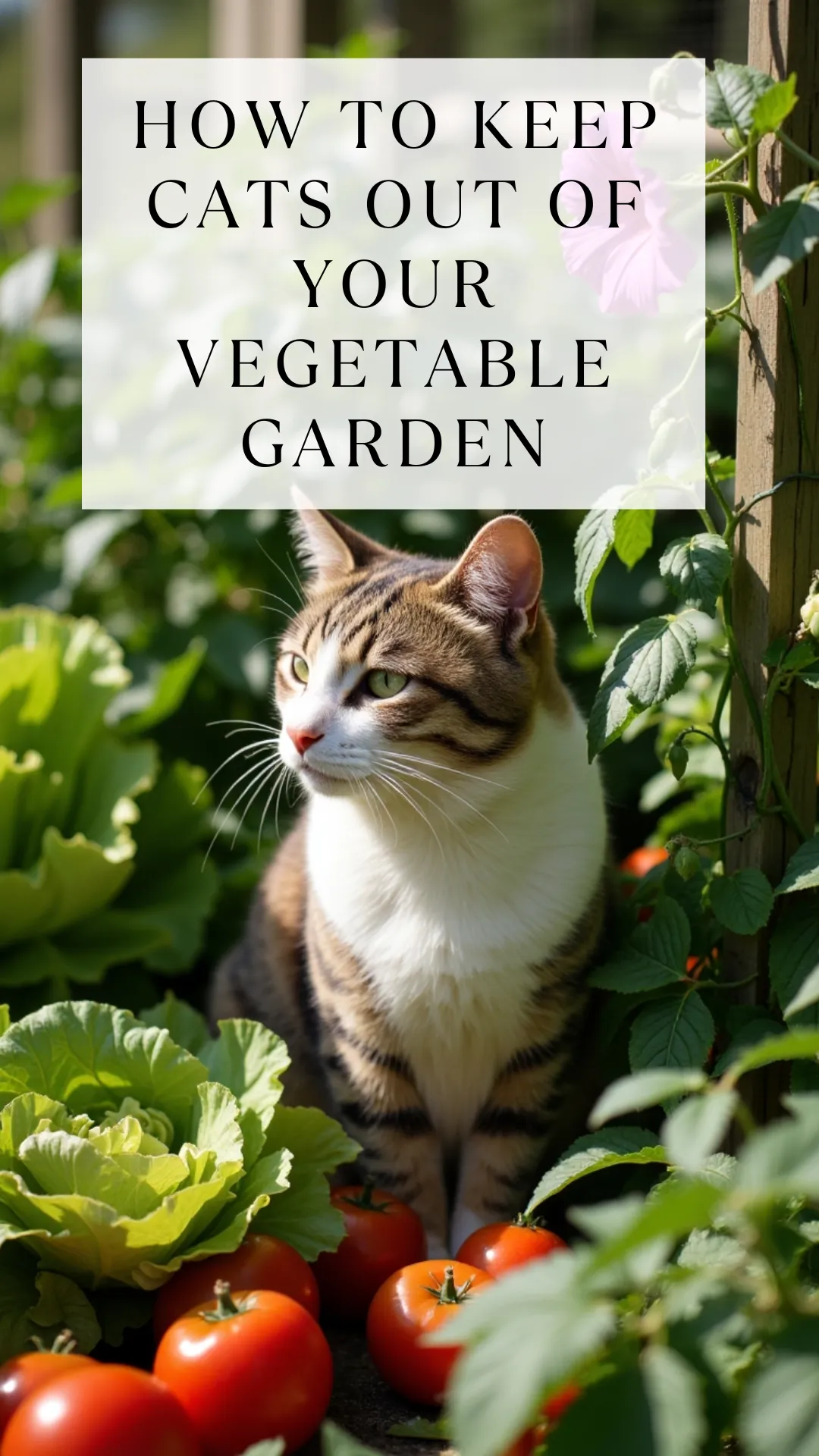 Tired of finding cat paw prints (or worse) in your vegetable beds? Learn simple, natural ways to keep cats out of your garden—no harsh chemicals or drama needed. #VegetableGarden #OrganicGardening #GardenTips #NaturalPestControl #GrowYourOwnFood