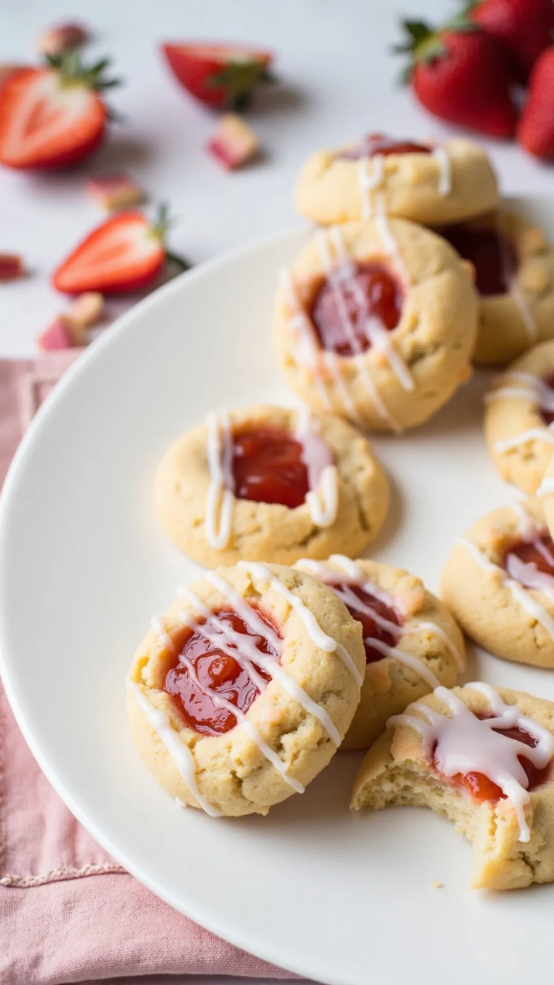 These strawberry rhubarb pie cookies bring all the flavor of homemade pie into a cozy, budget-friendly cookie! Made with simple ingredients and fresh or frozen fruit, they’re a sweet treat that’s easy on the wallet.