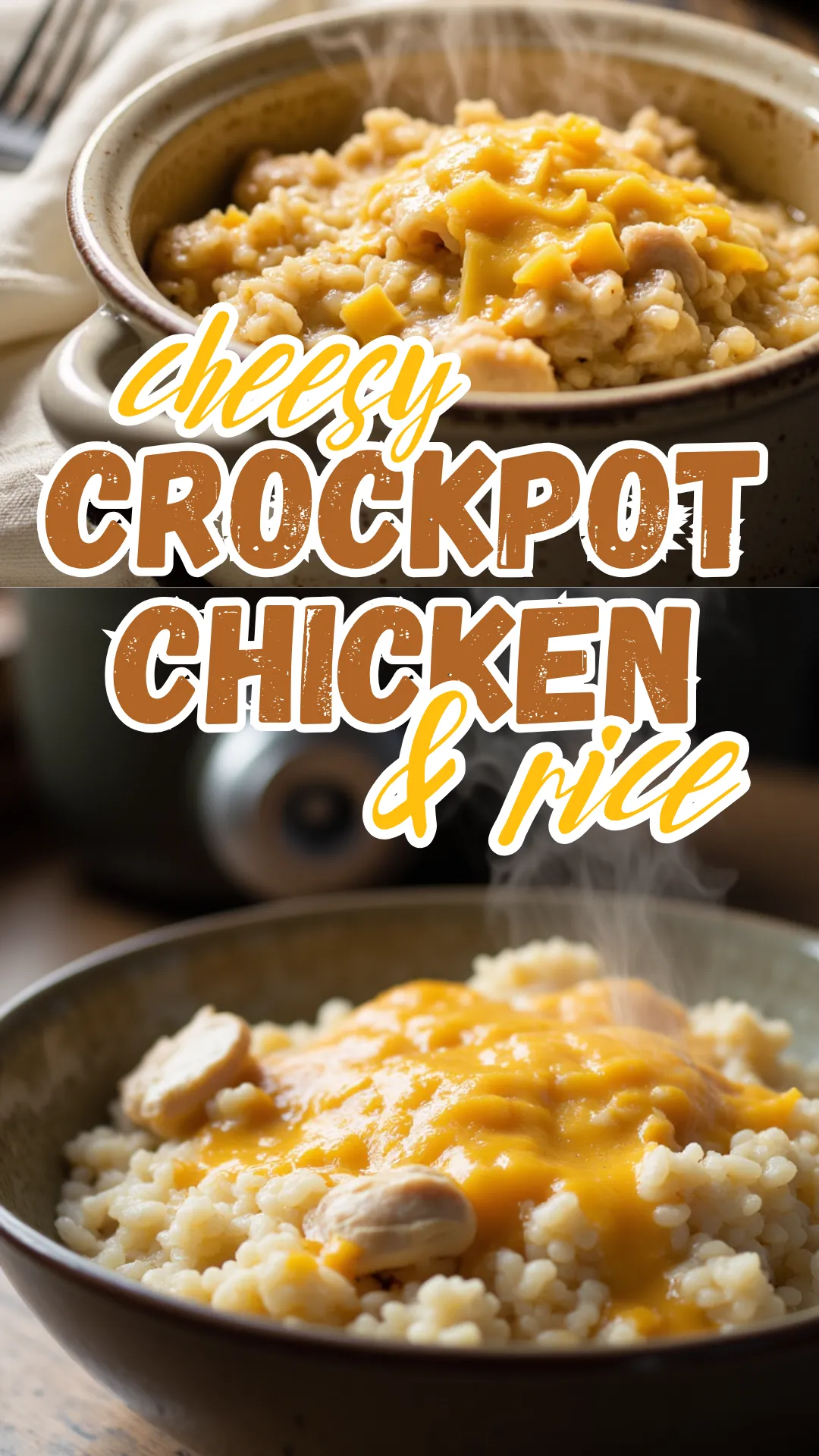 Creamy, cheesy, and easy—this crockpot chicken and rice is a weeknight favorite with zero complaints.