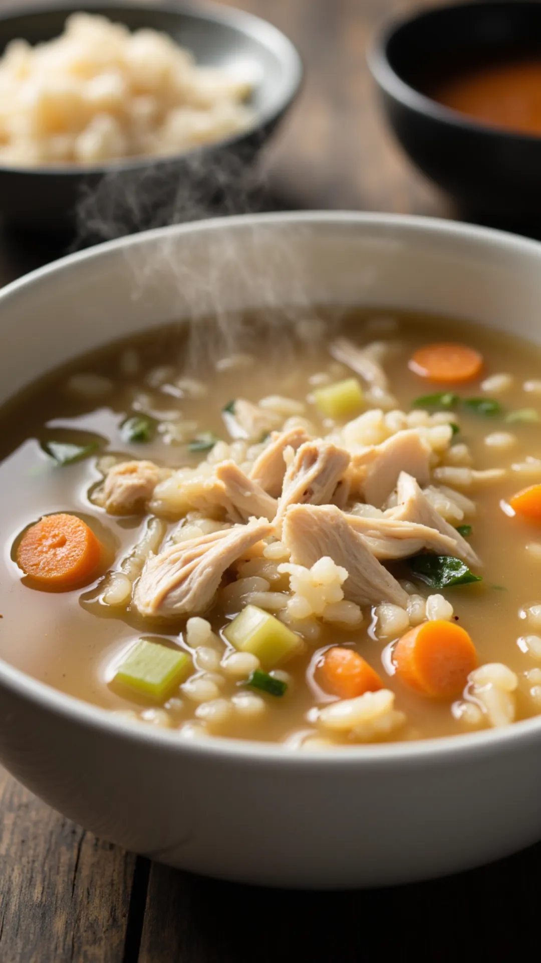 This crockpot chicken and rice soup is cozy, nourishing, and perfect for busy nights or sick days.